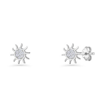 Sun Stud Earrings